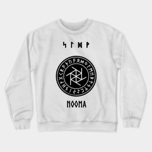 NOOMA: TRANSFORMATION RUNES ( LAGUZ, SOWILO, DAGAZ, WUNJO) Crewneck Sweatshirt